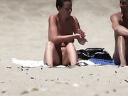Nudist Wife on the Beach